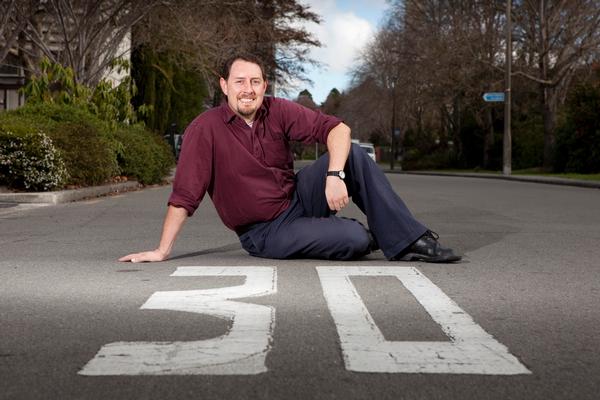 Glen Koorey, a UC senior lecturer in transport engineering